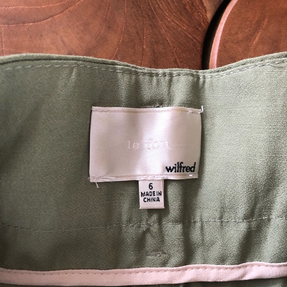 Aritzia Wilfred Le Fou wide leg trousers - Picture 3 of 4